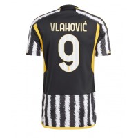 Juventus Dusan Vlahovic #9 Hemmatröja 2023-24 Korta ärmar